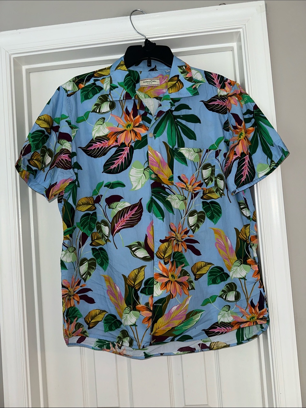 Tintoria Mattei 954 floral button up shirt
